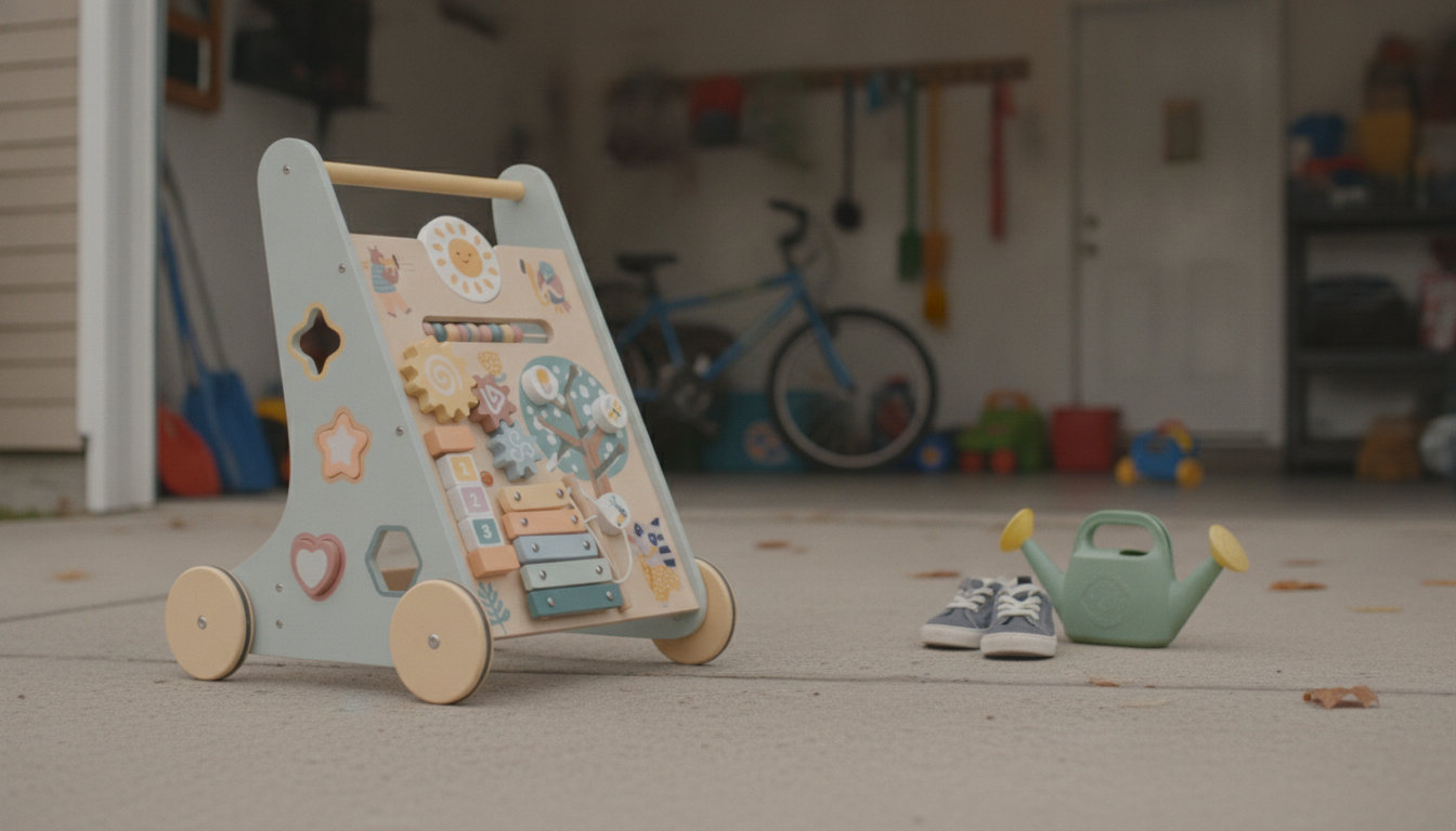 Wooden Push Walkers: Do They Help Babies Walk?
