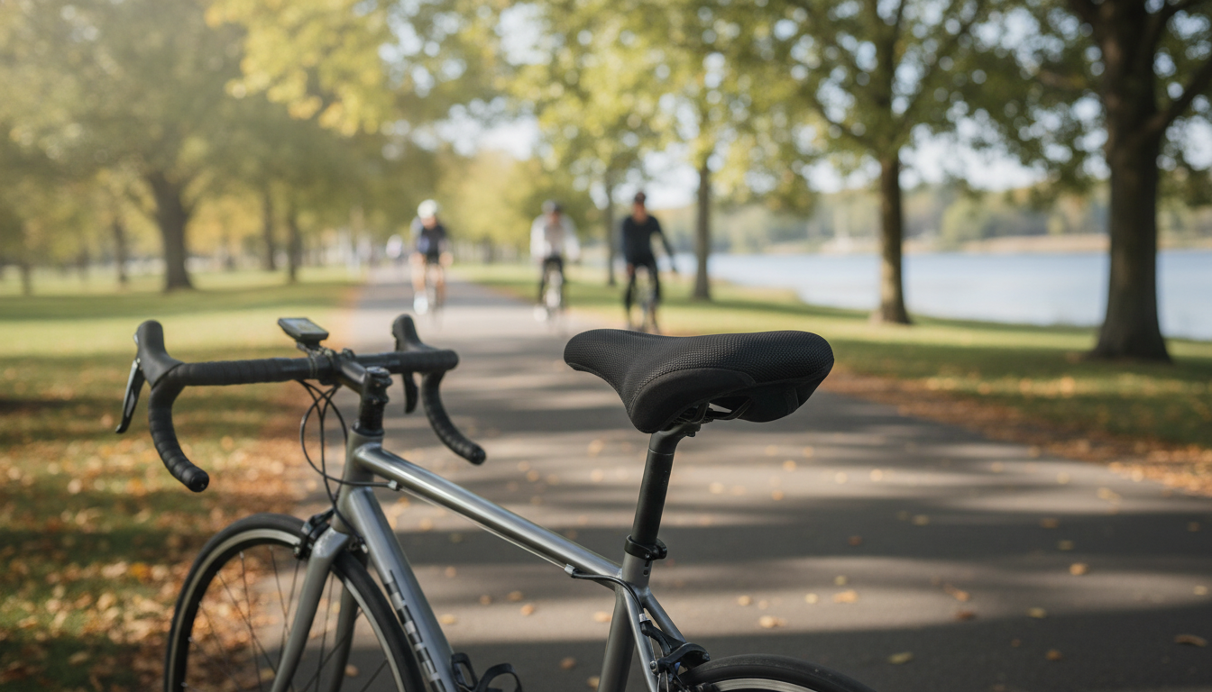 Breathable Air Bike Saddle Cover for Cooler, Smoother Rides